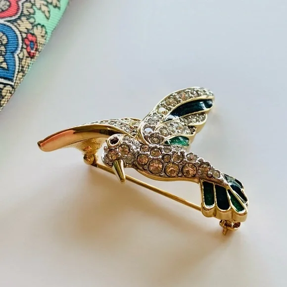 Vintage D’Orlan bird brooch 🇨🇦 - Picture 4 of 9